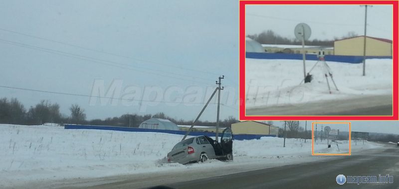 Сегодня стоит чуть ближе к Самаре, около знака 70.