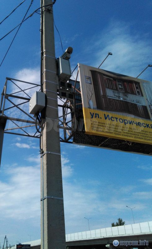 Птолемей на Землячки после перекрестка с Исторической