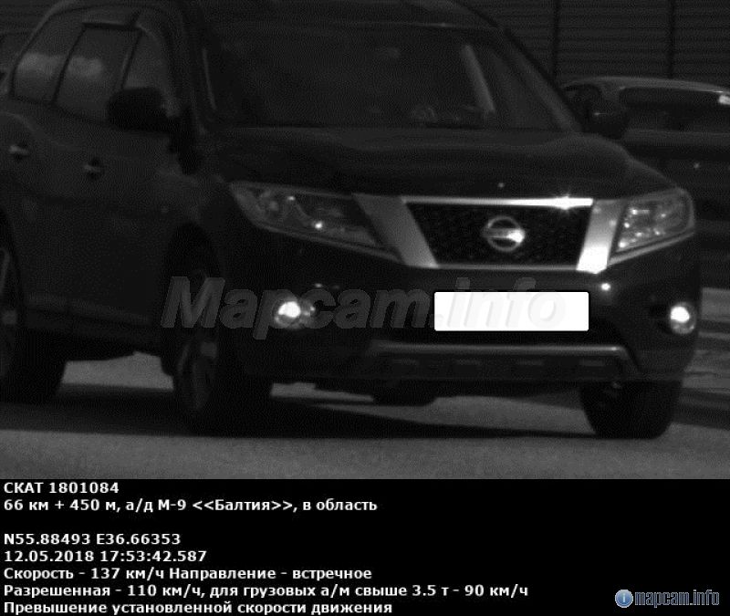 Подтверждение дежурства СКАТ-П от 12.05.2018