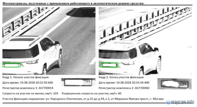 Контроль средней скорости!