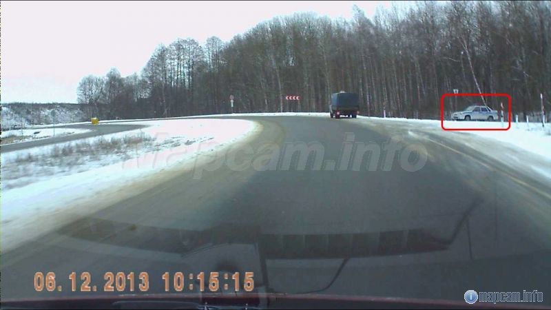 06.12.2013 г. дежурила патрульная машина ГАИ.