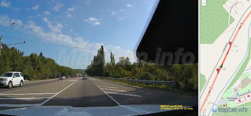 на месте