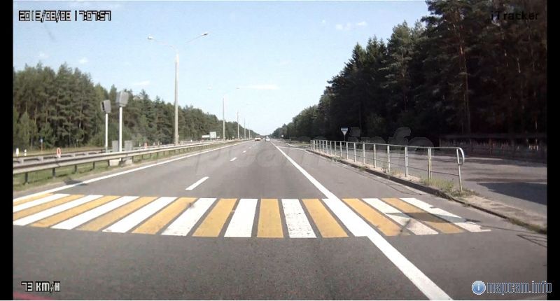 Если ехать со стороны Гродно то никаких ограничений скорости нет, т.е. 90км/ч разрешенная здесь