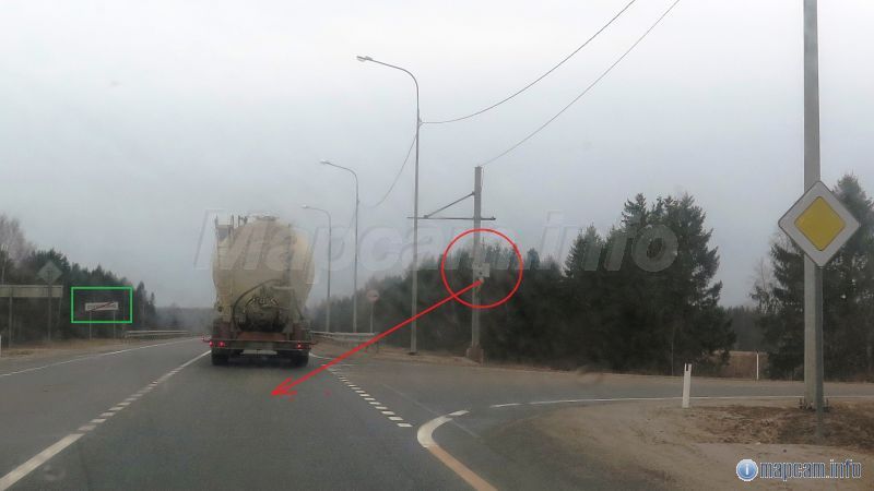 на выезде из Сопелкино к Ярославлю