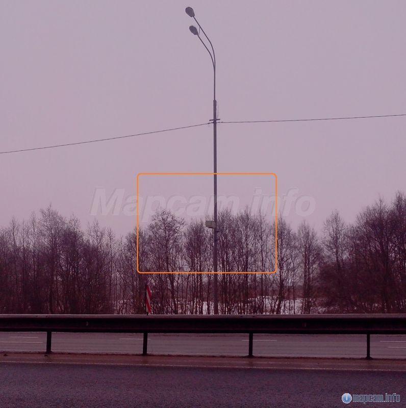 Муляж Крис-С при движении в Москву.