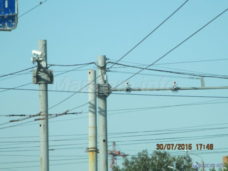 Камеры со стороны Рылеева.