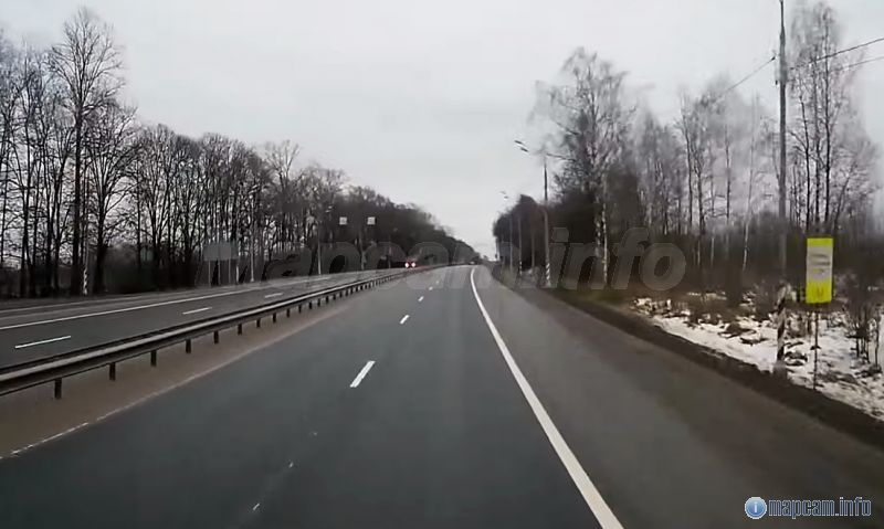 &nbsp; &nbsp; &nbsp; Декабрь 2015г., вид при движении из Питера в Москву.