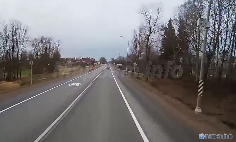 &nbsp; &nbsp; &nbsp; Декабрь, 2015, вид при движении от Острова к Пскову