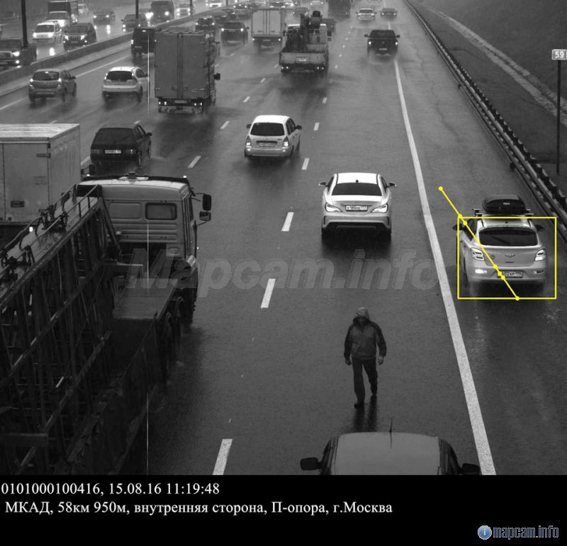 Объезд аварии справа = -1500 р.