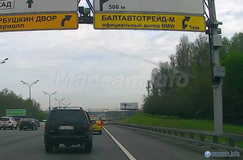 встречная камера на левые полосы смотрит, как и раньше